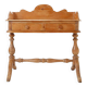 Antique English Pine 2 Drawer Desk - 1950s