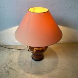 Lancel Paris ceramic living room lamp, 1980s / made in Italy