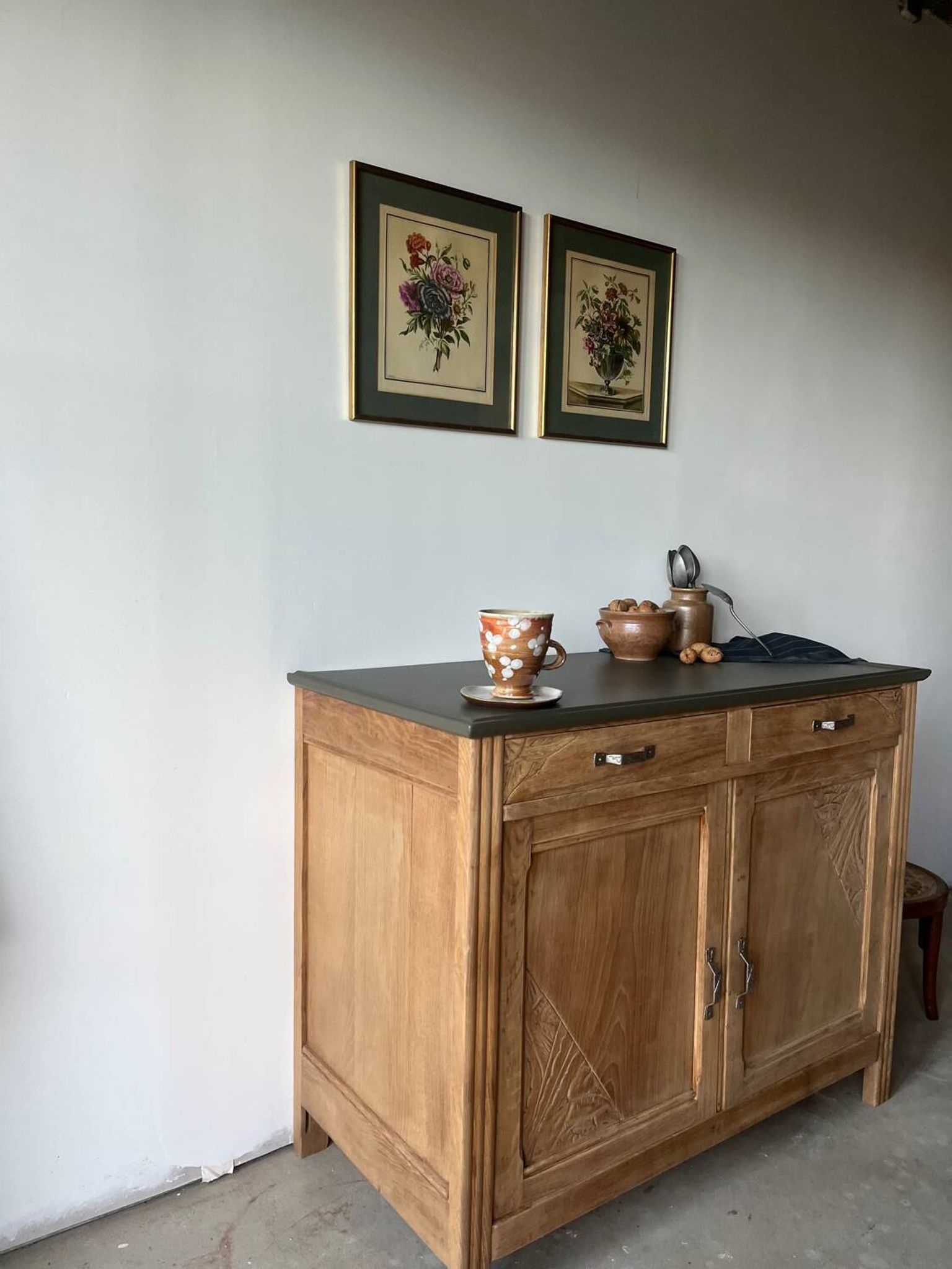 Buffet ancien style art déco