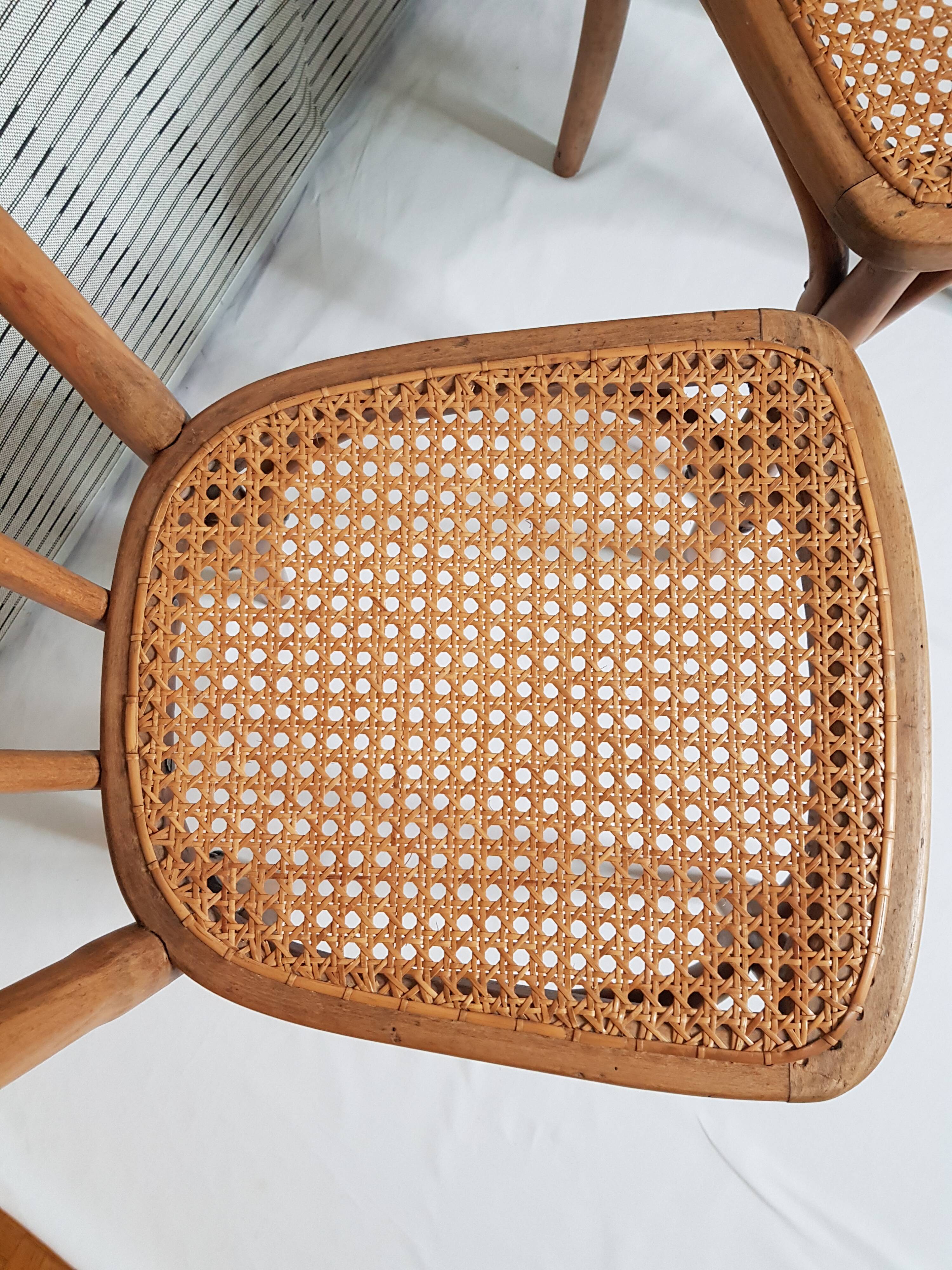 Pair of bistrot chairs in the 1930