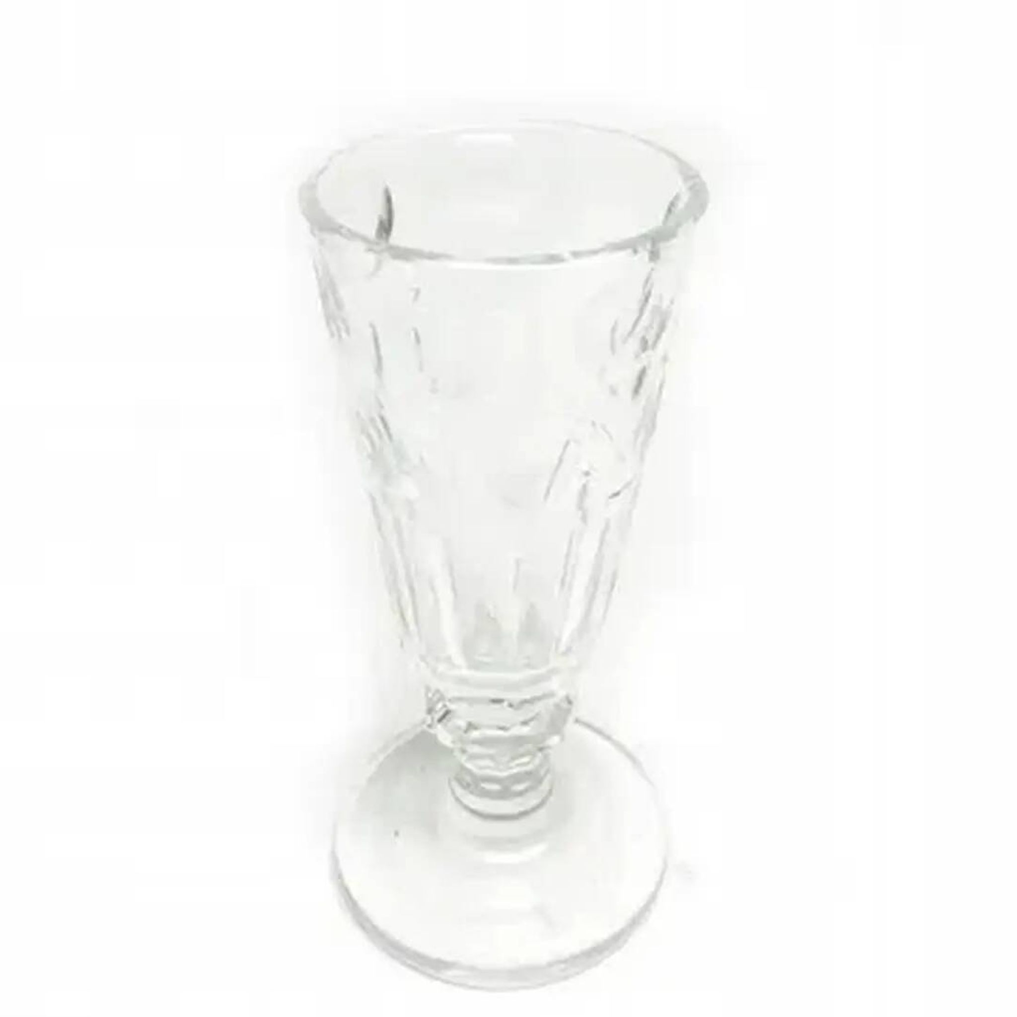 Biedermeier goblet, crystal, Bohemia, Czech Republic, 19th century