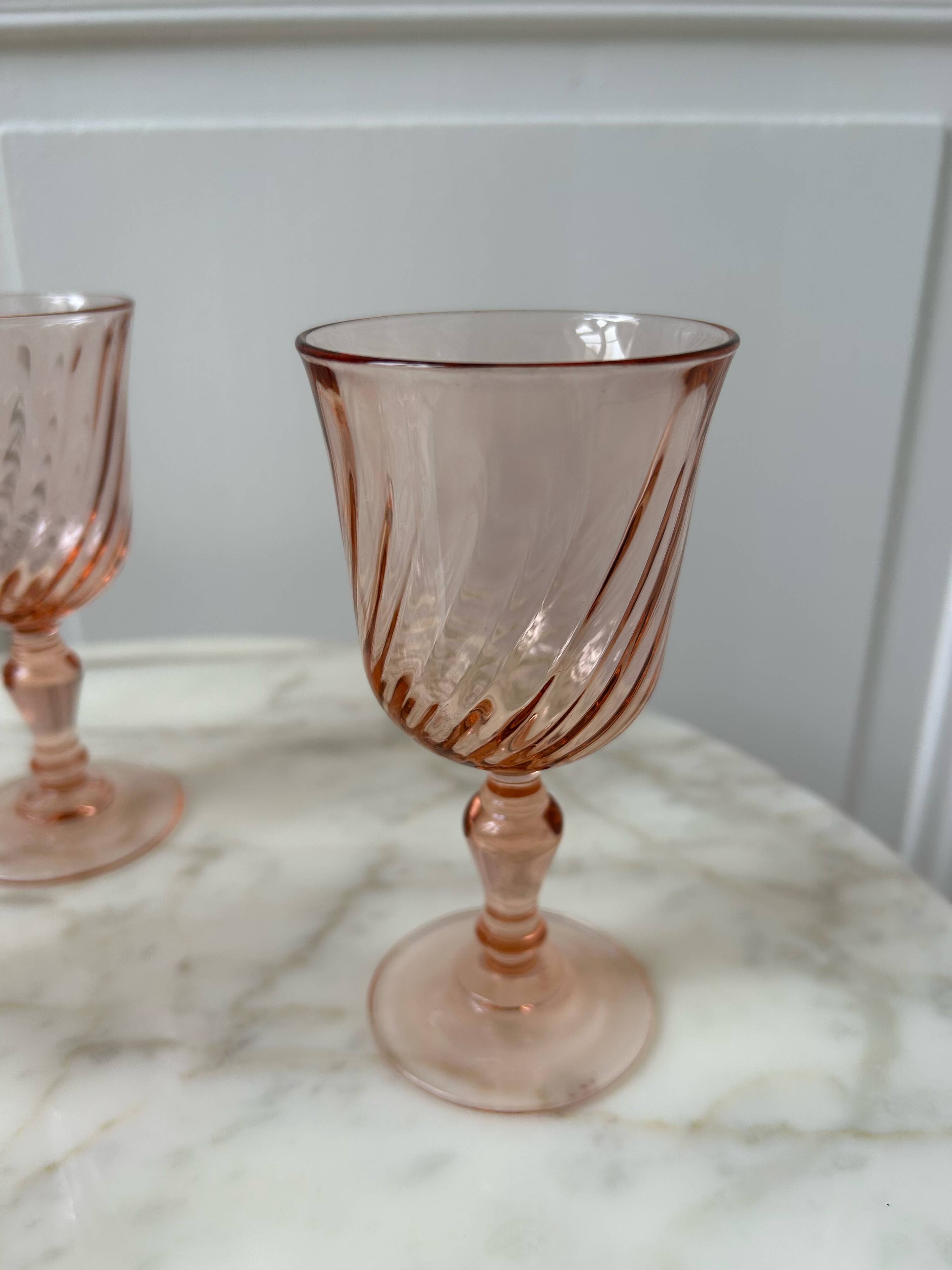 Set of 6 Rosaline wine glasses