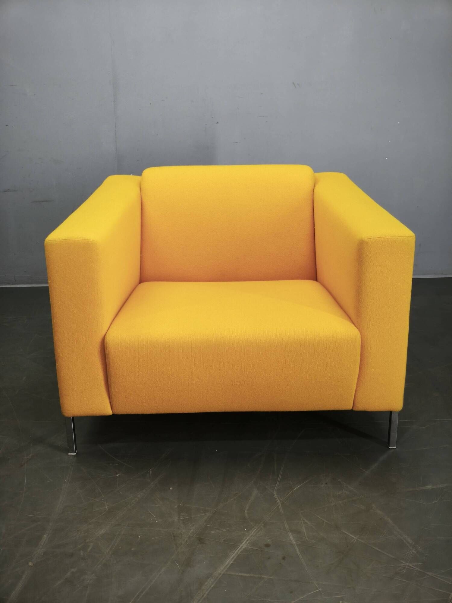 Enrico Franzolini Steel 2000 Lounge Armchair for Moroso, Italy