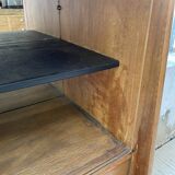 1960s oak storage unit