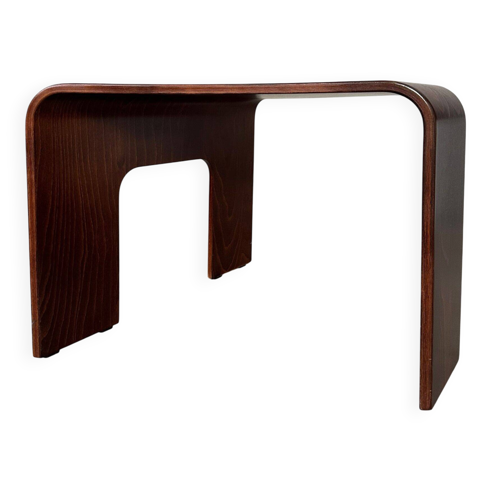 Vintage 'bentwood' side table Ekornes 1990s