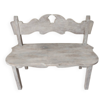 Small art deco bench