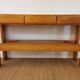 Minimalist console in vintage, 60s