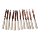 12 giltmetal cheese knives