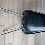 Set of 5 original Eames DSX fiberglass chairs