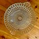 Saladier en verre vintage