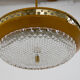 Space Age Metal Pendant by LUDIB Bratislava, Czechoslovakia, 1960s
