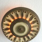 Danish ceramic wall lamp 1960