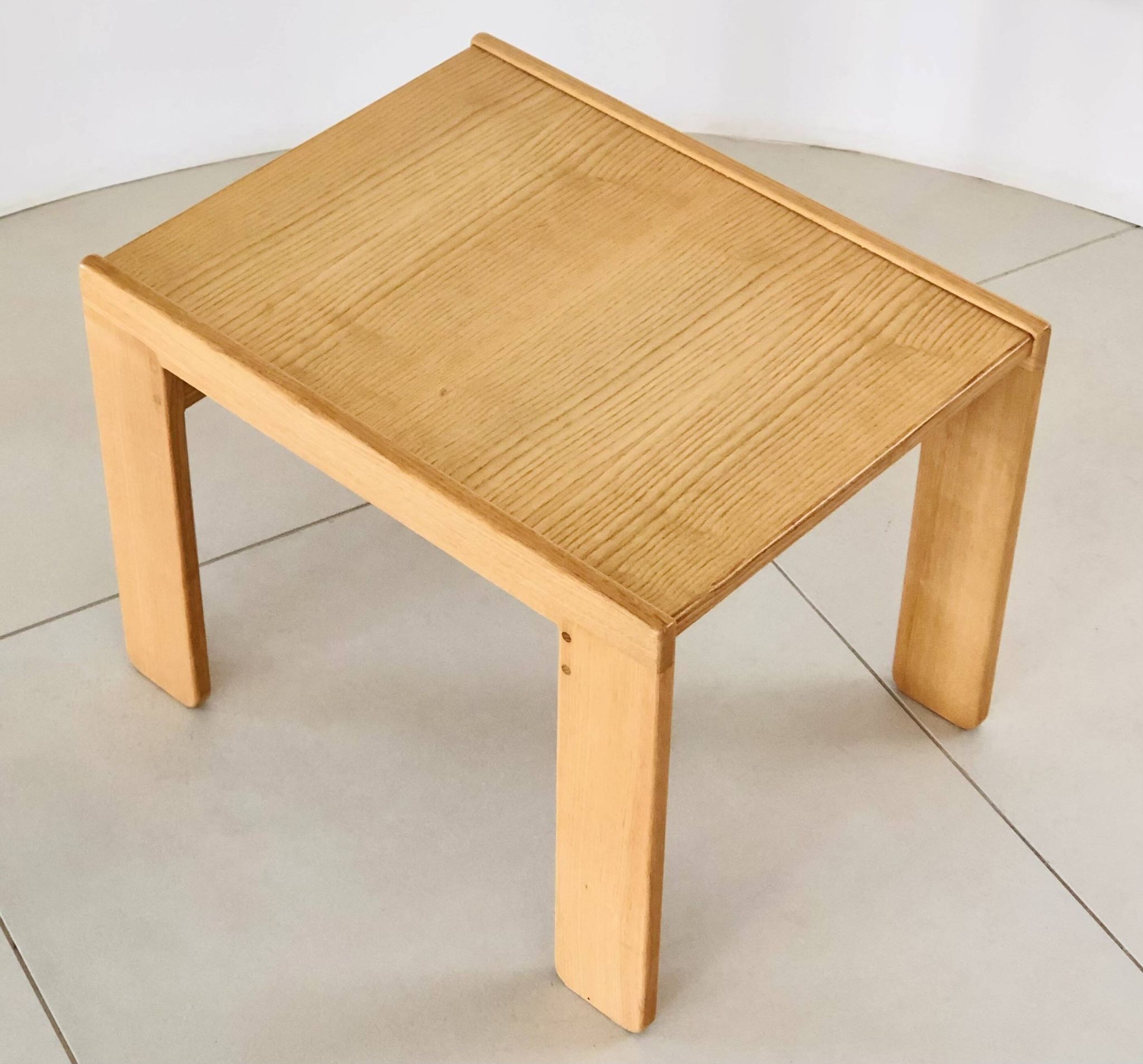 Model 777 ash nesting tables by Afra & Tobia Scarpa for Cassina, Italy 1960s