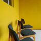 4 Stella chairs in Scandinavian style around 1960