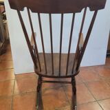 Rocking chair en bois massif