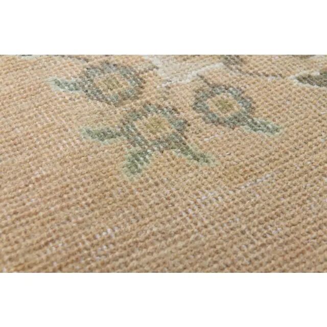 Tapis de zone vintage persan fait main en laine et coton des années 1970 285x397