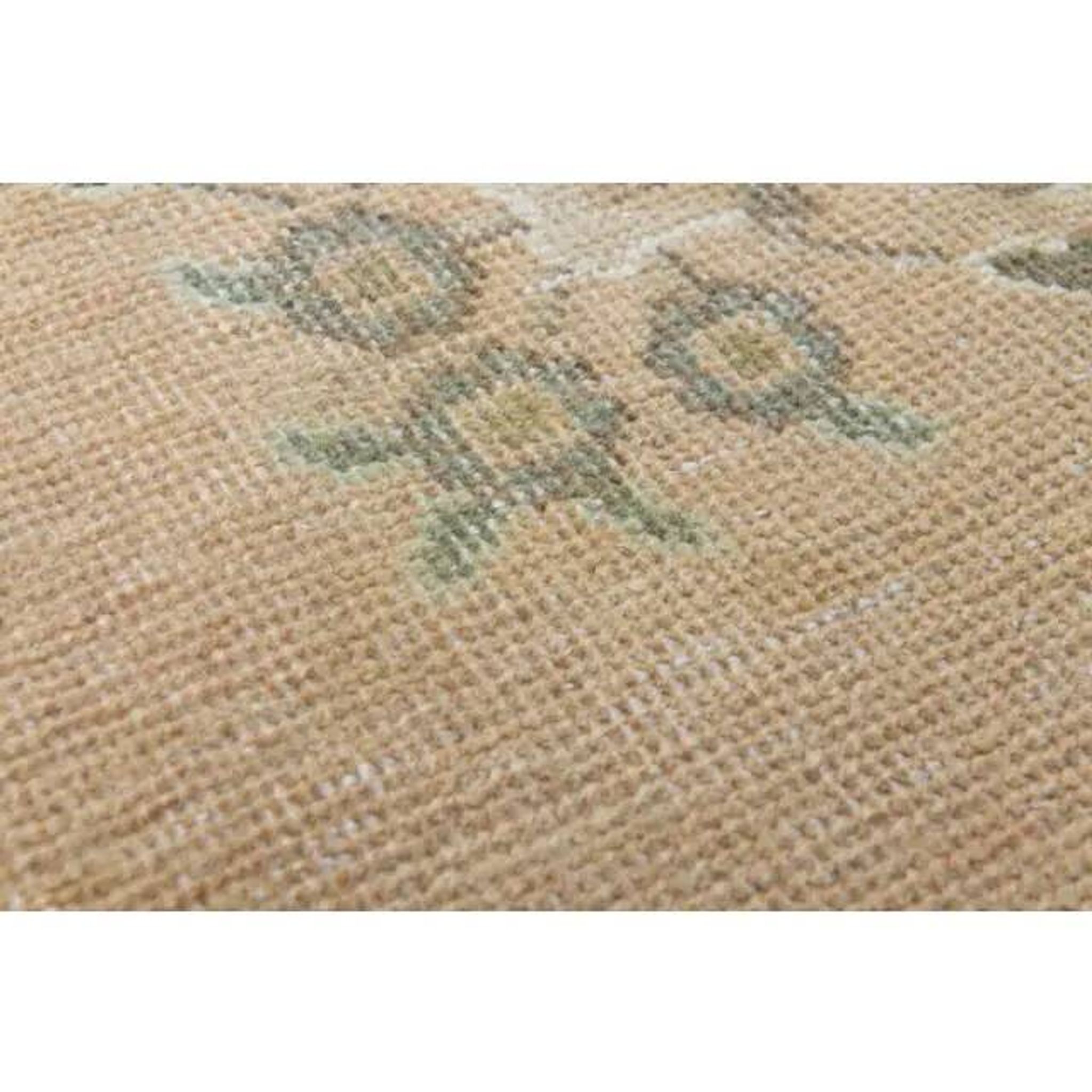 1970s Vintage Persian Handmade Wool Cotton Orange Area Rug 285x397