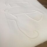 Antique embroidered sheet