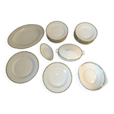 Service de table Art Déco A. Lanternier & Cie, 20 pièces, 1915