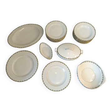 Art Deco table service A. Lanternier & Cie, 20 pieces, 1915