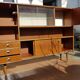 Enfilade haute scandinave 1960