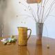 Vintage yellow glazed stoneware jug
