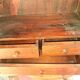 Wall-mounted or freestanding accent furniture, carved solid wood, chalet decor...
