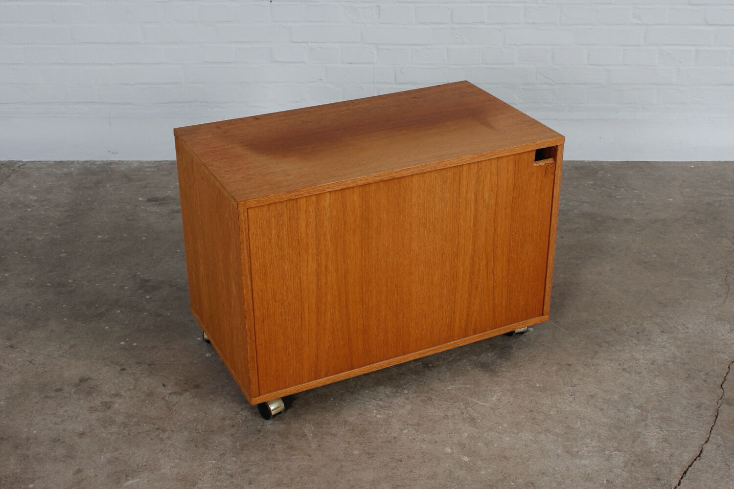 Vintage Teakholz Hifi Kommode Board Schrank 60er Jahre MCM