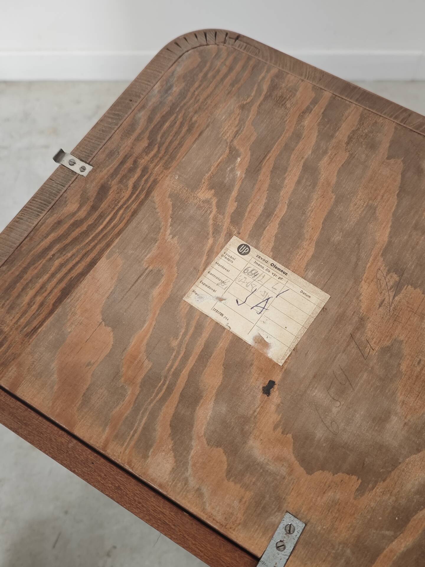 Bedside table by Jindrich Halabala for Up Zavody 1950