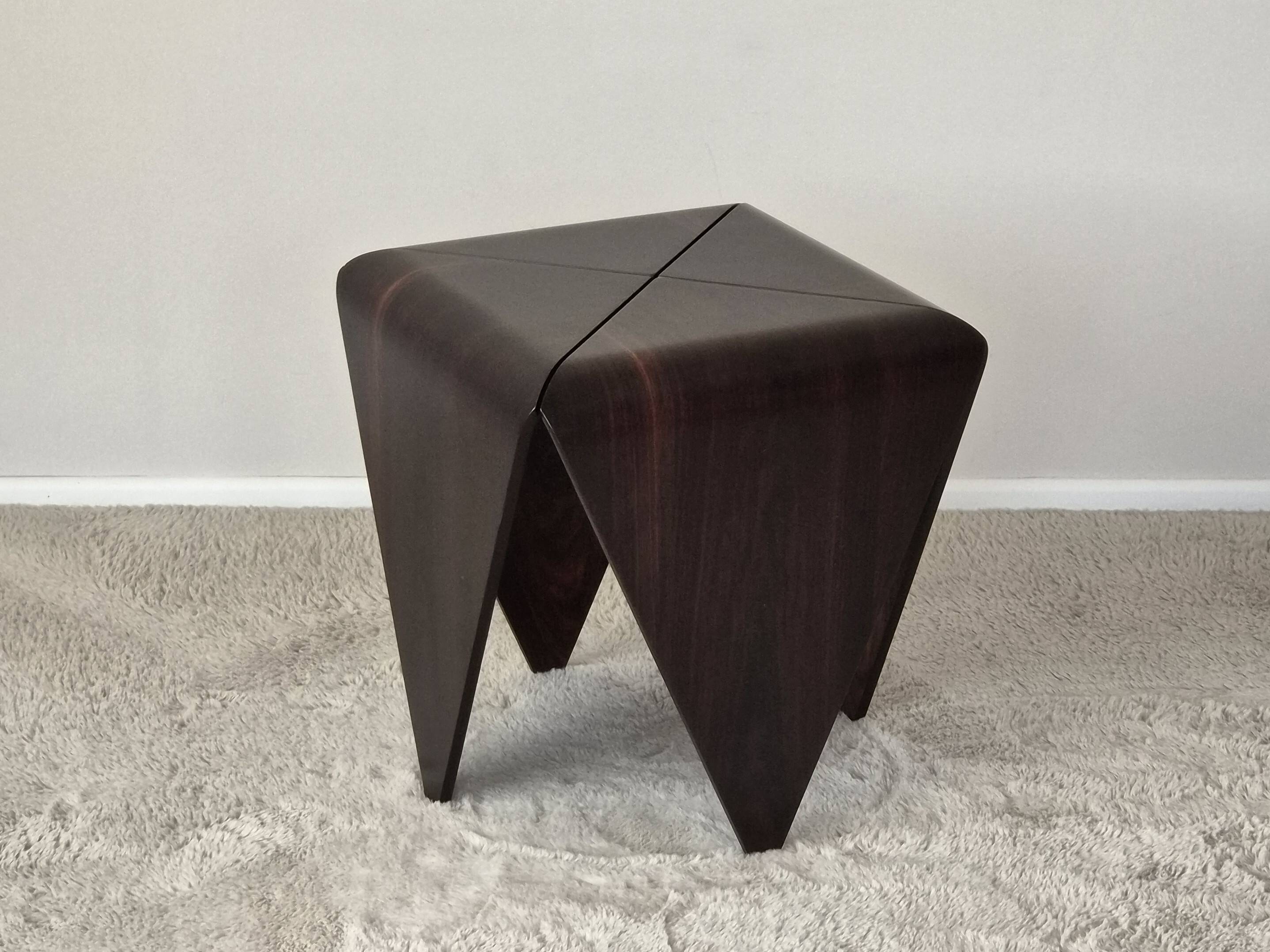 Petalas Side Tables by Jorge Zalszupin, Rosewood