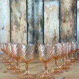 Verres à liqueur sur pied Rosaline