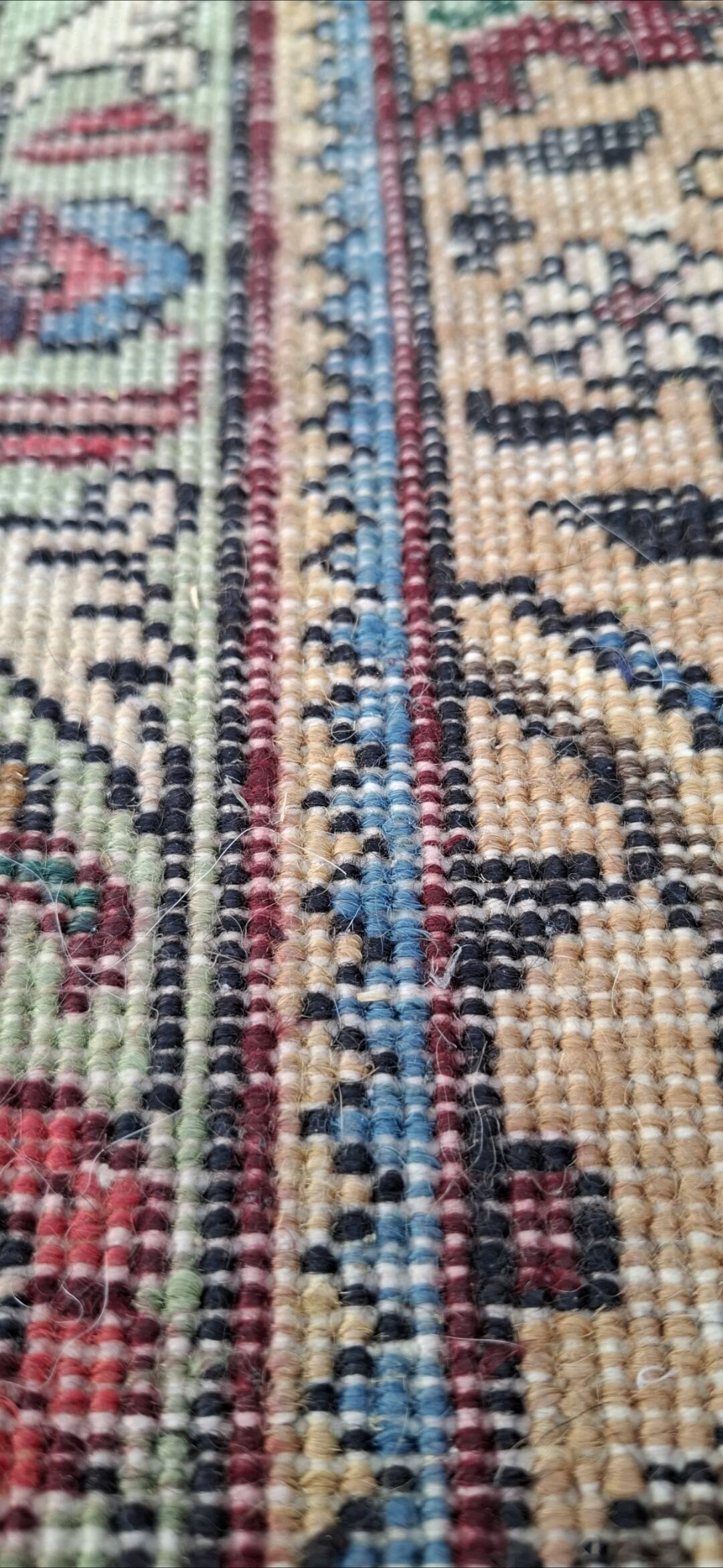 Large Iranian rug, 100% wool, 1970s