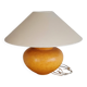 Lampe jaune en céramique