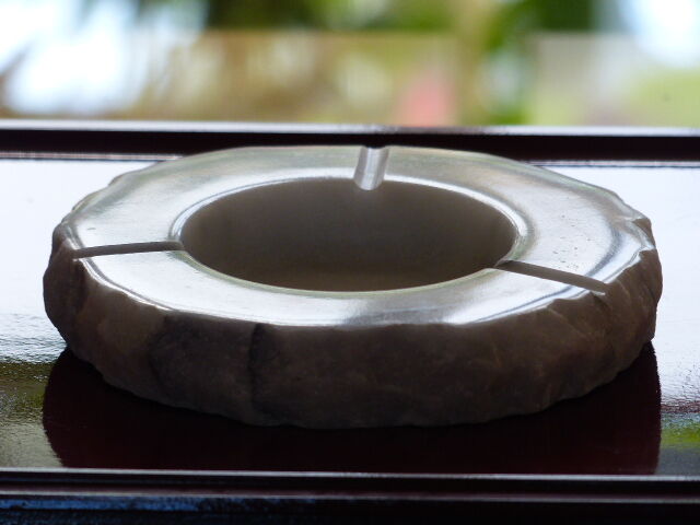 Ashtray vintage marble of Carrara
