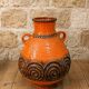Important glazed ceramic vase, baluster-shaped with a generous body.