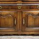 Two-part Louis XV period oak buffet, circa 1750
