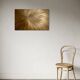 Bronze sun painting