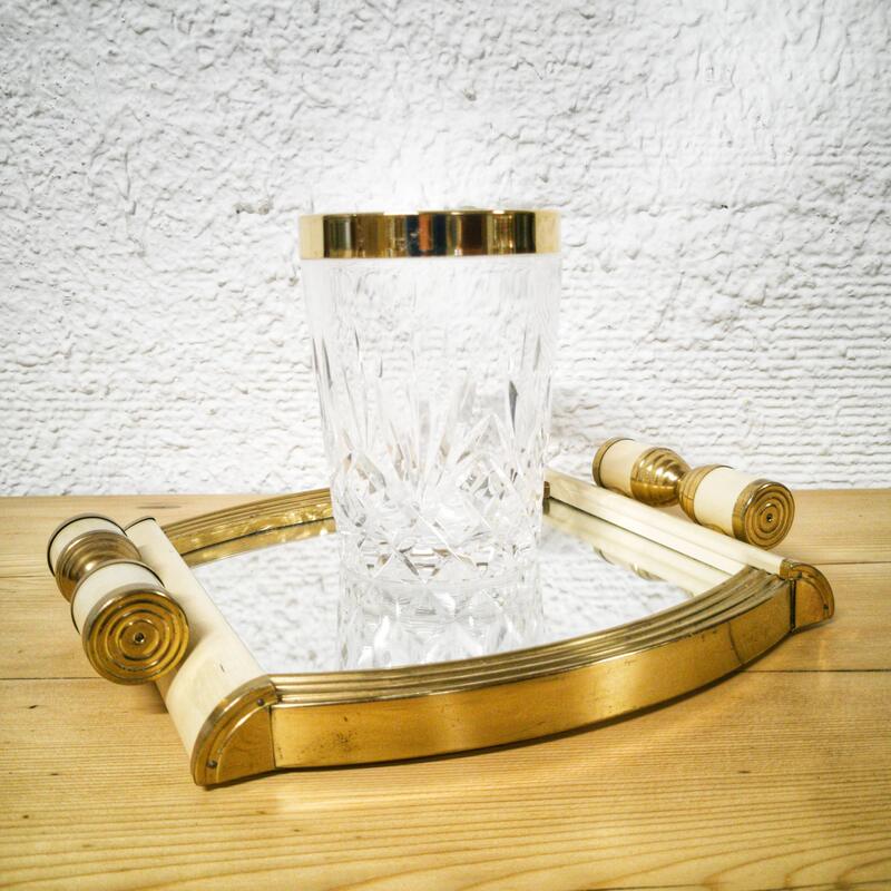 Art Deco mirror tray