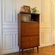 Secrétaire vintage en placage acajou