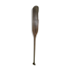 Old wooden oar