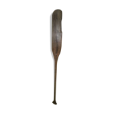 Old wooden oar