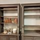 Pair of black China buffets