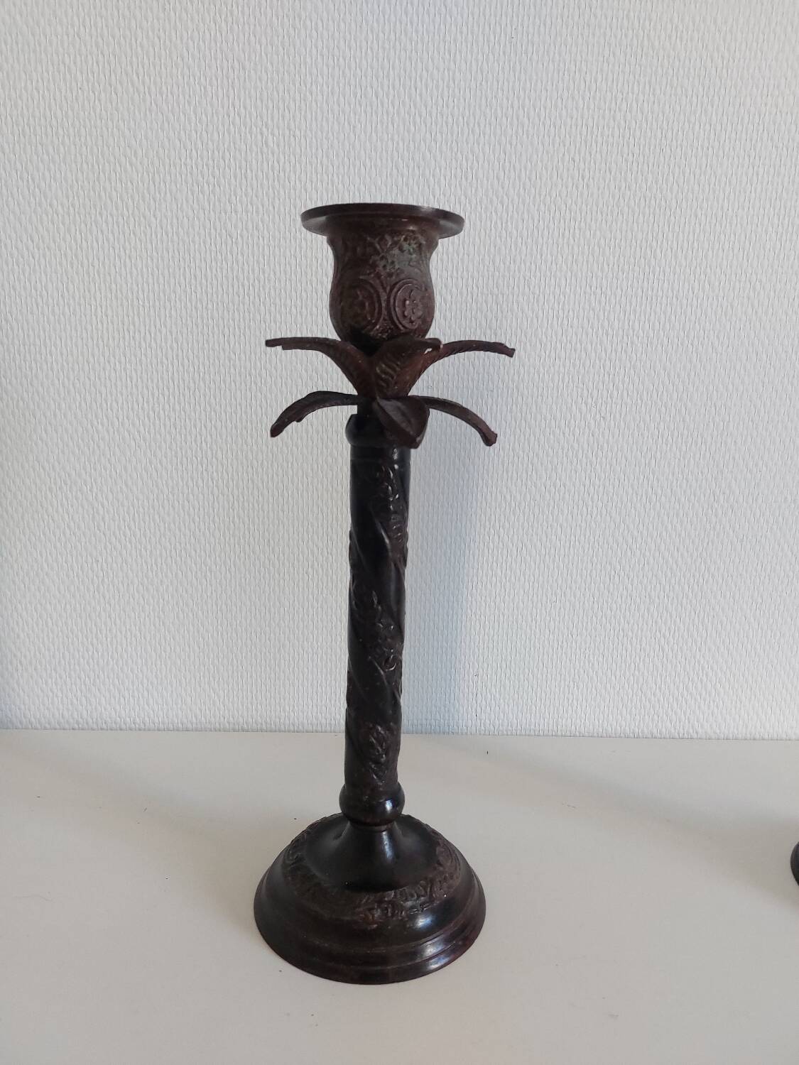 Vintage palm tree chandelier