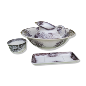 Ensemble de toilette sarreguemines