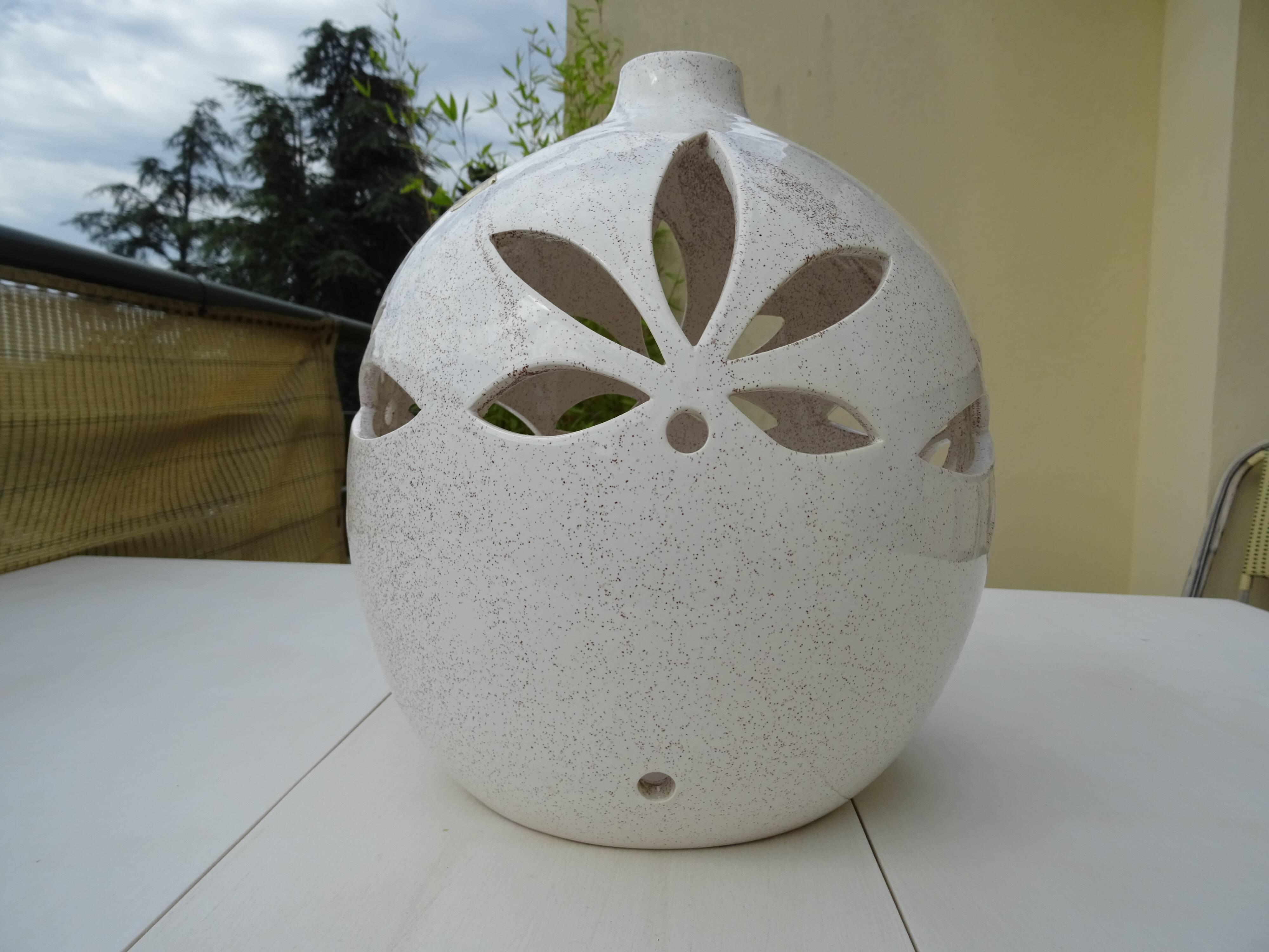 Pied de lampe céramique Vallauris Atelier Biondo