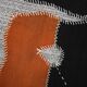 Vintage Turkish Wool Wall Hanging, Handmade Tapestry Rug, 72x106 Cm