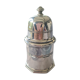 Table container from Christofle in silver-plated metal.