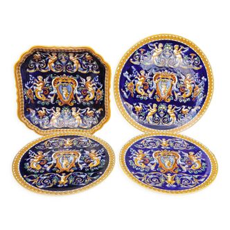 Blue gien dishes