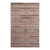 Kilim vintage tons rouges et bruns, motifs ethniques anatoliens, 156x244 Cm