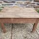 Antique oak coffee table